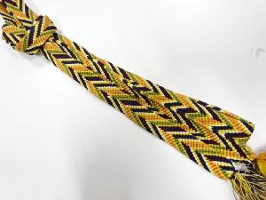 正絹　無形文化財　道明製　手組帯締め